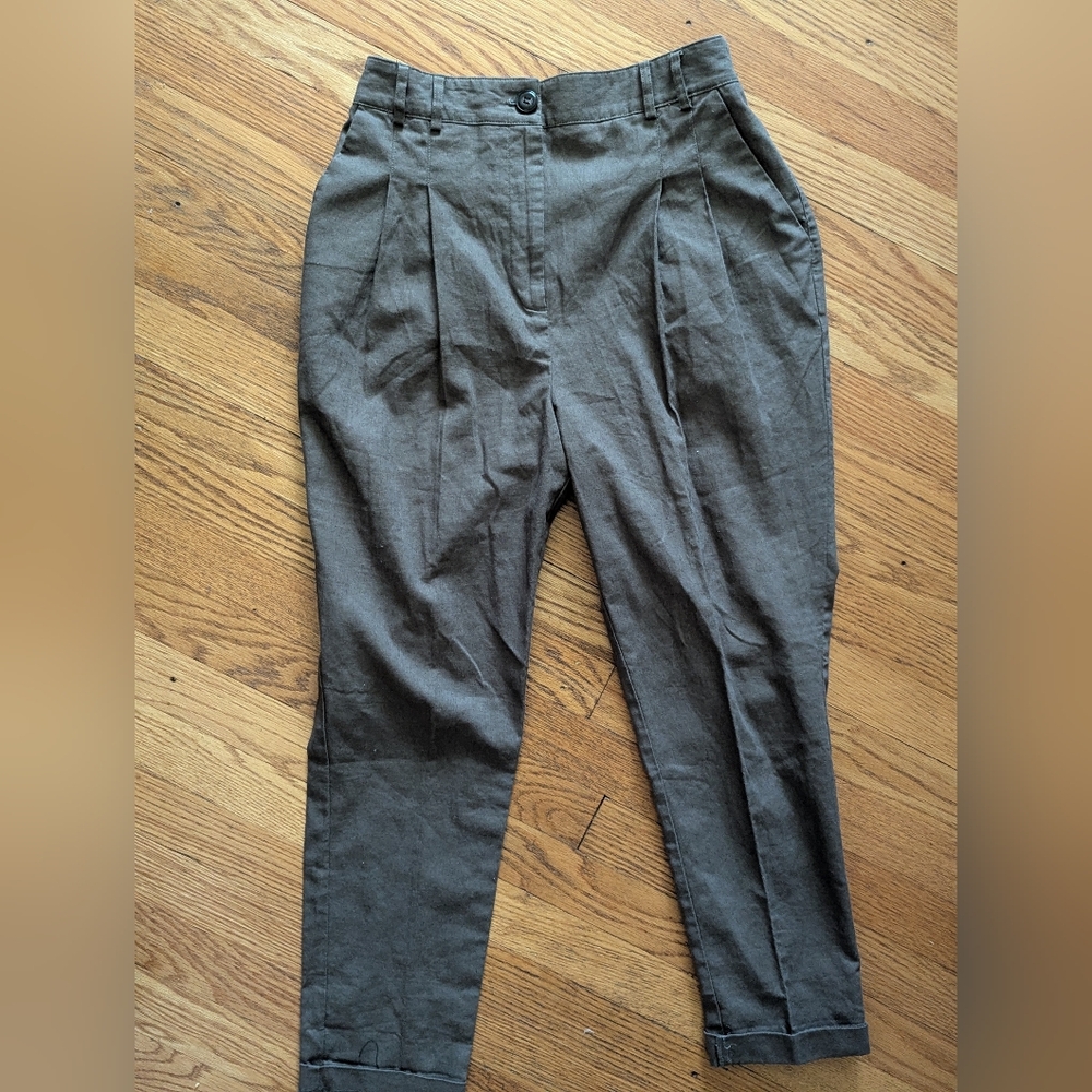 Women's Olive Green Pants